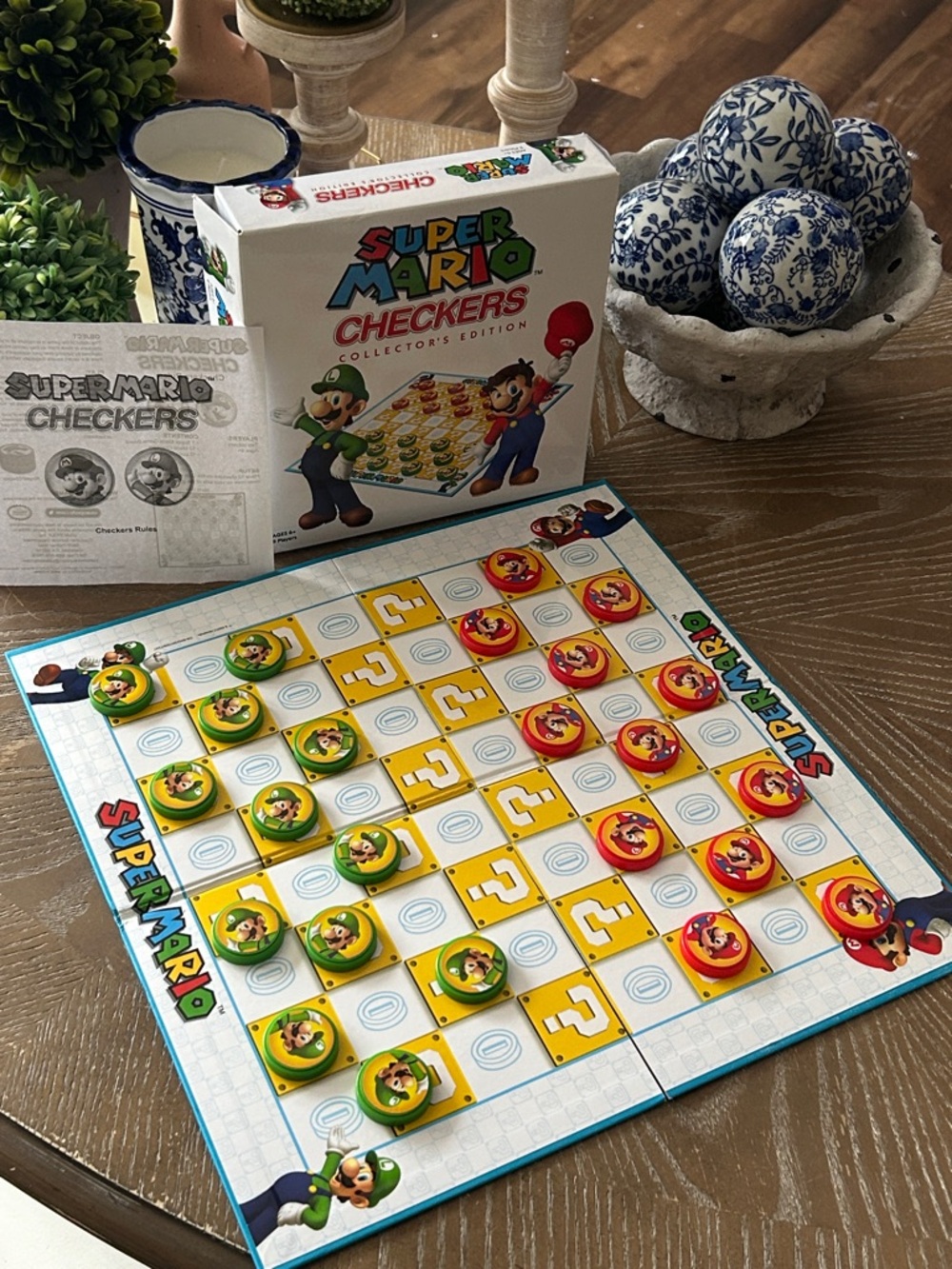 Nintendo Super Mario Checkers Collector’s Edition